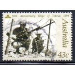 Austrália 1991 50 Anos de Siege e Tobrut 25.233 Carimbado