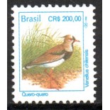 R704 Pássaros urbanos,Quero-quero, Cruzeiro Real 25.445 Mint