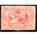 1907 Exposição de Indústrias de Madrid 25.651 Novo 