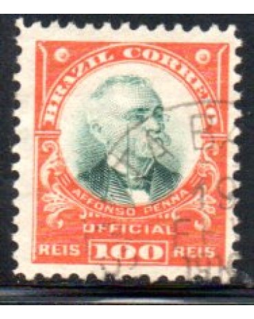 04 Afonso Pena 100 Réis 26.124 Usado