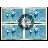 1956 C376 Sexto Jogos Infantis - RJ 26.229 Carimbado sem uso