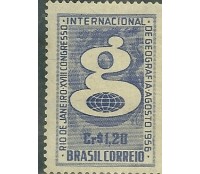 C374  - CONG. DE GEOGRAFIA 1956 mint 2249