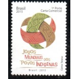 C3439 - 2015 Jogos Mundiais dos Povos Indígenas 26.407 Mint