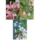 1991 Máx. Postais 152/153/154 Brapex 91 - 26.861