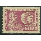 C401 MINT - ABERTURA DOS PORTOS ÀS NAÇÕES UNIDAS 1958