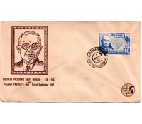 1947 Fdc Visita do Presidente Truman 27.094