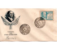 1948 Envelope Visita do Presidente Barres 27.103 Lindo