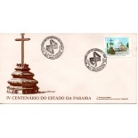 Fdc 370/1985 IV Centenário do Estado da Paraíba 27.260