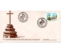 Fdc 370/1985 IV Centenário do Estado da Paraíba 27.260