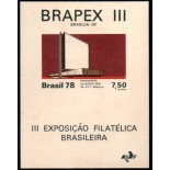 1978 B41 Brapex III Exposição Filatélica Brasileira 27.393 Novo