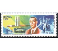 C2448 Centenário de Juscelino Kubistchek 27.467 Mint
