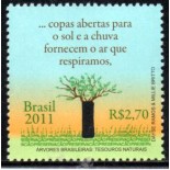 C3126  Árvores Brasileiras Tesouros Naturais - Copas Abertas 27.478 Mint