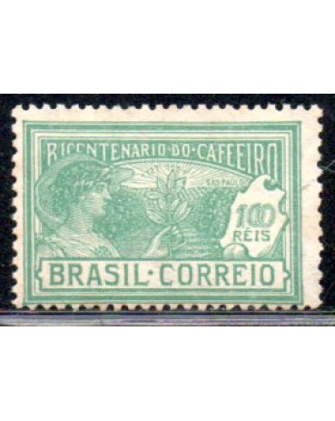 C21 Bicentenário do Plantio do Café 27.525 Mint