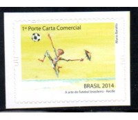 C3350 A Arte do Futebol Brasileiro "Recife" 27.563 Mint
