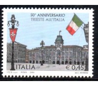 2004 Itália 50º Aniversário Trieste Ivert 2744 - 27.686 Mint