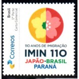 PB081 Selo Personalizado 2018 - 110 Anos de Imigração Japonesa no Brasil 27.778