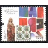 2018 Portugal Ano Europeu do Patrimônio Cultural 27.860 Carimbado