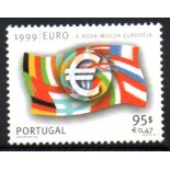 1999 Portugal "Euro a Nova Moeda Europeia" 27.881 Mint