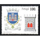 1998 Portugal Brasões dos Distritos de Portugal "Santarém" 27.889 Mint