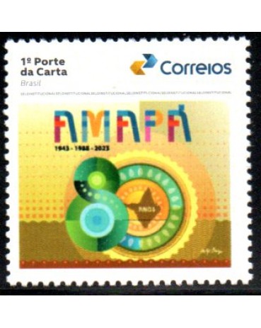 SI-0004 80 Anos do Amapá 2023 - 27.954 Mint