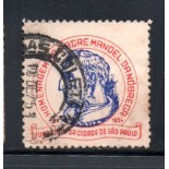 Homenagem ao Padre Manoel da Nóbrega  Fundador da Cidade de São Paulo 28.021 Cinderela Dificílima 