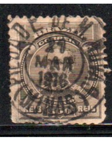 R141 Alegorias Republicanas 300 Rs. "Floriano Peixoto" 28.117 Piedade de M. Nova - MG 21 MAR 1916