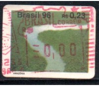 R719 Turismo no Brasil 1996 Rio Amazonas RS 0,23 - 28.132 Carimbo 0,00 