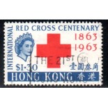 Hong Kong $1.30 - 28.254 - 1963 Carimbado