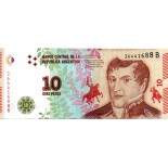 Argentina 2016 S/Fe 10 Pesos 28.351