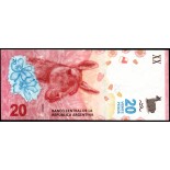 Argentina 2020 S/Fe 20 Pesos 28.390