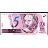 Brasil C-275 "BC" 2003 Cinco Reais Fe 28.424