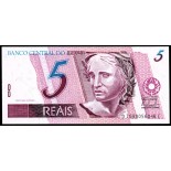 Brasil C-280 "DC" 2009 Cinco Reais Fe 28.429