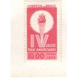 C489 MINT - IV JOGOS PANAMERIDCANOS EM SP 1963