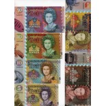 Pitcairn Island Rainha Elisabeth 6 cédulas 28.498