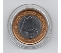 1 Real 2005 "40 Anos do Banco Central) Sob/Fc na Cápsula 28.506