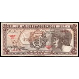 Brasil C111 Sob/Fe Série 050 Cinco Cruzeiros 1961 - 28.528