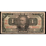Brasil R193a 1923 Mbc Um Mil Réis Autografada 28.531