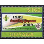 Guyana 100 Anos do Movimento Escotista - Mint 28.546