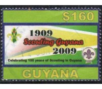 Guyana 100 Anos do Movimento Escotista - Mint 28.546