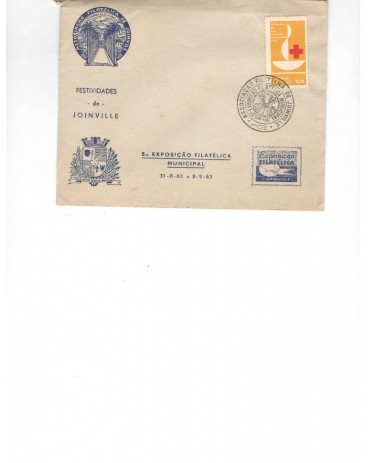 Brasil 1963 Envelope V 131