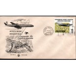 Argentina 1959 Fdc Aerolineas Argentina 28.850