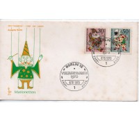 Alemanha Berlin 1970 Fdc Circo 28.916