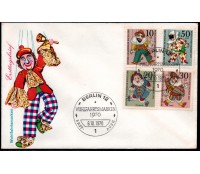 Alemanha Berlin 1970 Fdc Circo 28.918