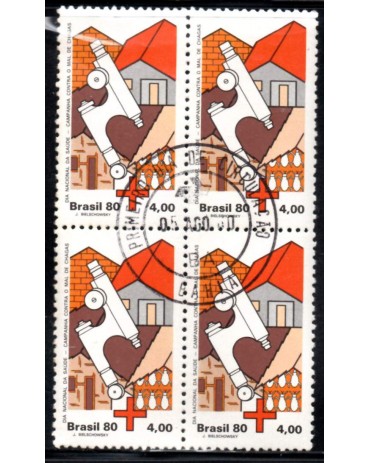 1980 C1159 Dia Nacional da Saúde - Mal de Chagas CBC Bahia 28.985