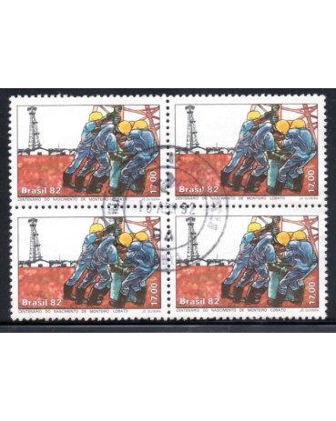 1982 C1253 100 Anos do Nascimento de Monteiro Lobato CPD-BA 29.952