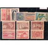 1950 Ano Completo Comemorativos 12 selos 30.045 novos