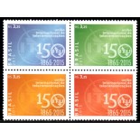 C3447/3450 150 Anos da UIT União Internacional das Telecomunicações 30.074 Mint
