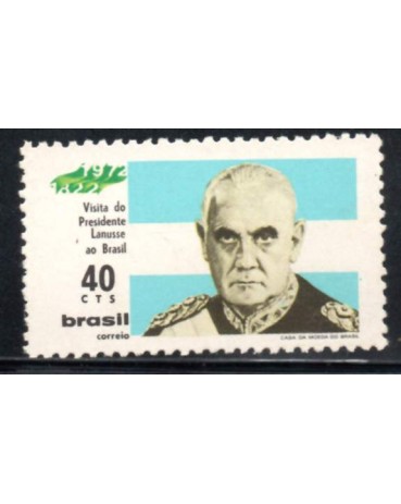 C725 Visita do presidente da Argentina Alejandro Lanusse - mint 30.181