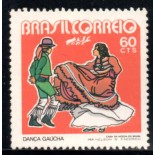 C745 FOLCLORE NACIONAL - DANÇA GAÚCHA 1972 novo 30.204