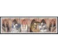 C3840 SE-TENANT 100 ANOS DA CRIPTA DA CATEDRAL DA SÉ - 30.302 Mint
